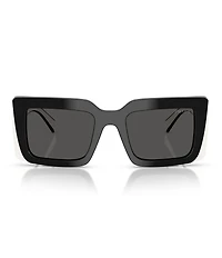 Prada Women's PR D01SF 53mm Rectangle Sunglasses