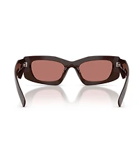 Prada Women's PR D03SD 51mm Rectangle Sunglasses