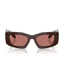 Prada Women's PR D03SD 51mm Rectangle Sunglasses