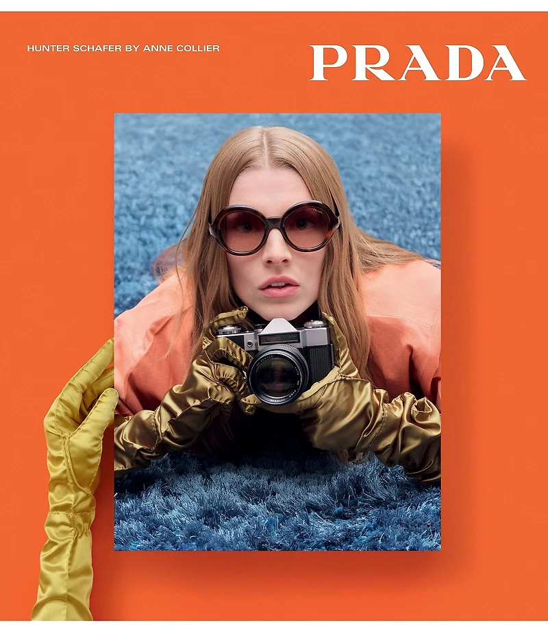 Prada Women's PR D08SU 53mm Retro Round Tortoise Sunglasses