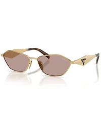 Prada Women's PR D50S 57mm Geometric Sunglasses