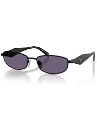 Prada Women's PR D51S 55mm Oval Sunglasses