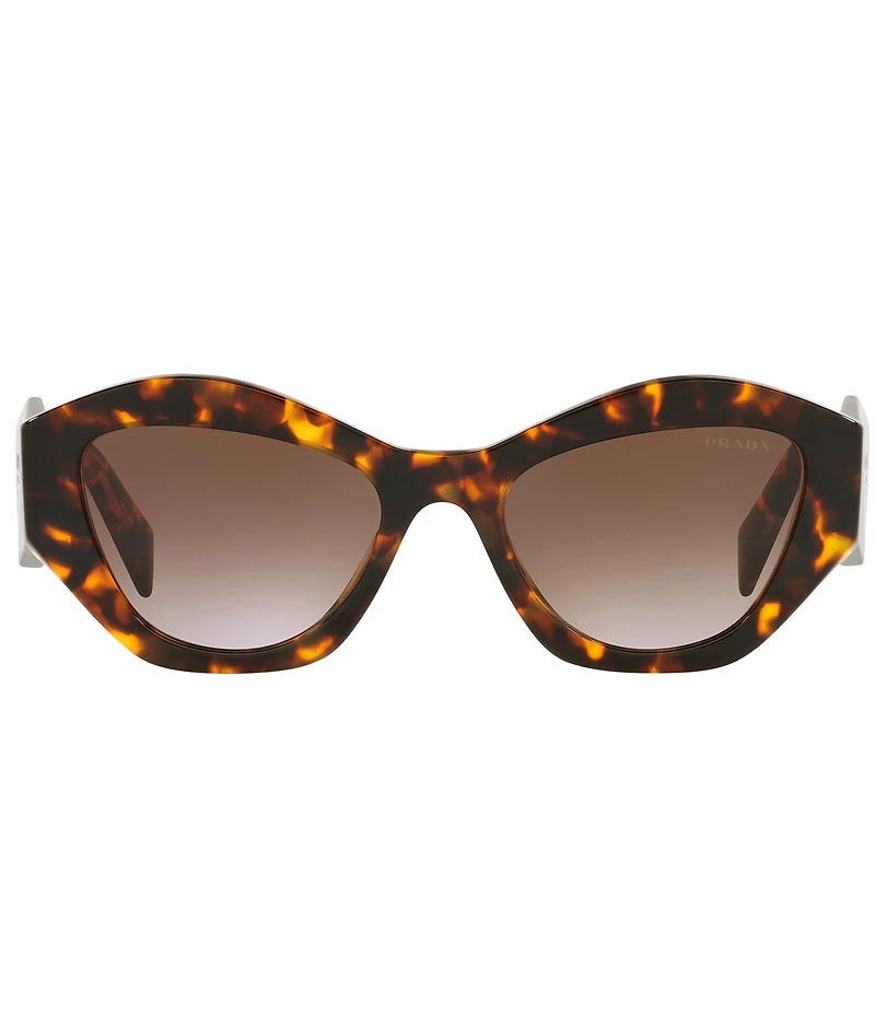 Prada Women's PR07YS 53mm Havana Geometric Sunglasses