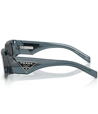 Prada Women's PR09ZSF 55mm Rectangle Sunglasses