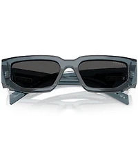 Prada Women's PR09ZSF 55mm Rectangle Sunglasses