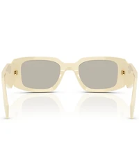 Prada Women's PR17WSF 51mm Rectangle Sunglasses