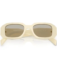 Prada Women's PR17WSF 51mm Rectangle Sunglasses