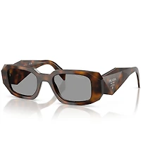 Prada Women's PR17WSF 51mm Rectangle Sunglasses