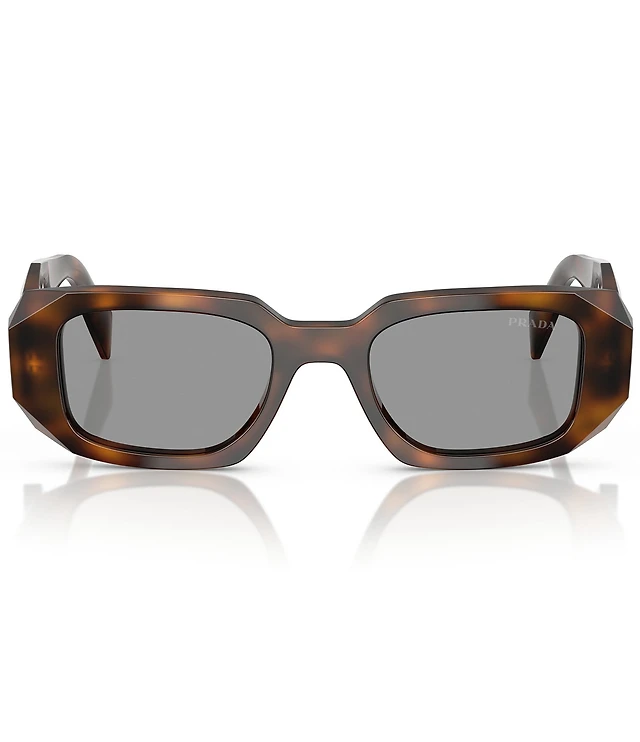 Prada Women's PR17WSF 51mm Rectangle Sunglasses