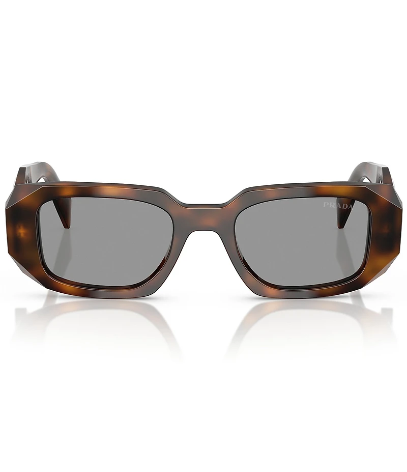Prada Women's PR17WSF 51mm Rectangle Sunglasses