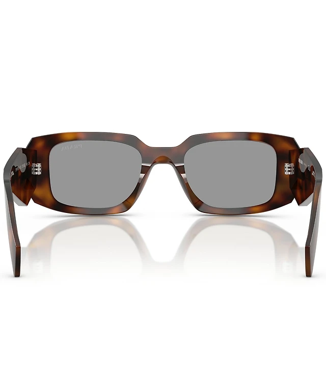 Prada Women's PR17WSF 51mm Rectangle Sunglasses