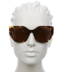 Prada Women's PR19ZS 54mm Butterfly Sunglasses
