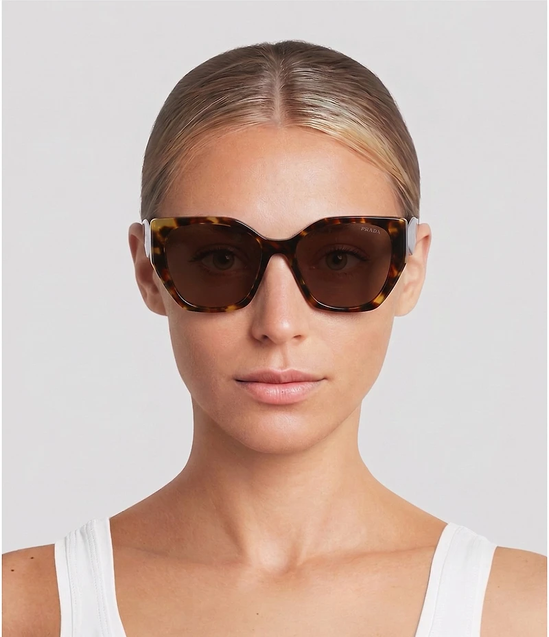 Prada Women's PR19ZS 54mm Butterfly Retro Sunglasses