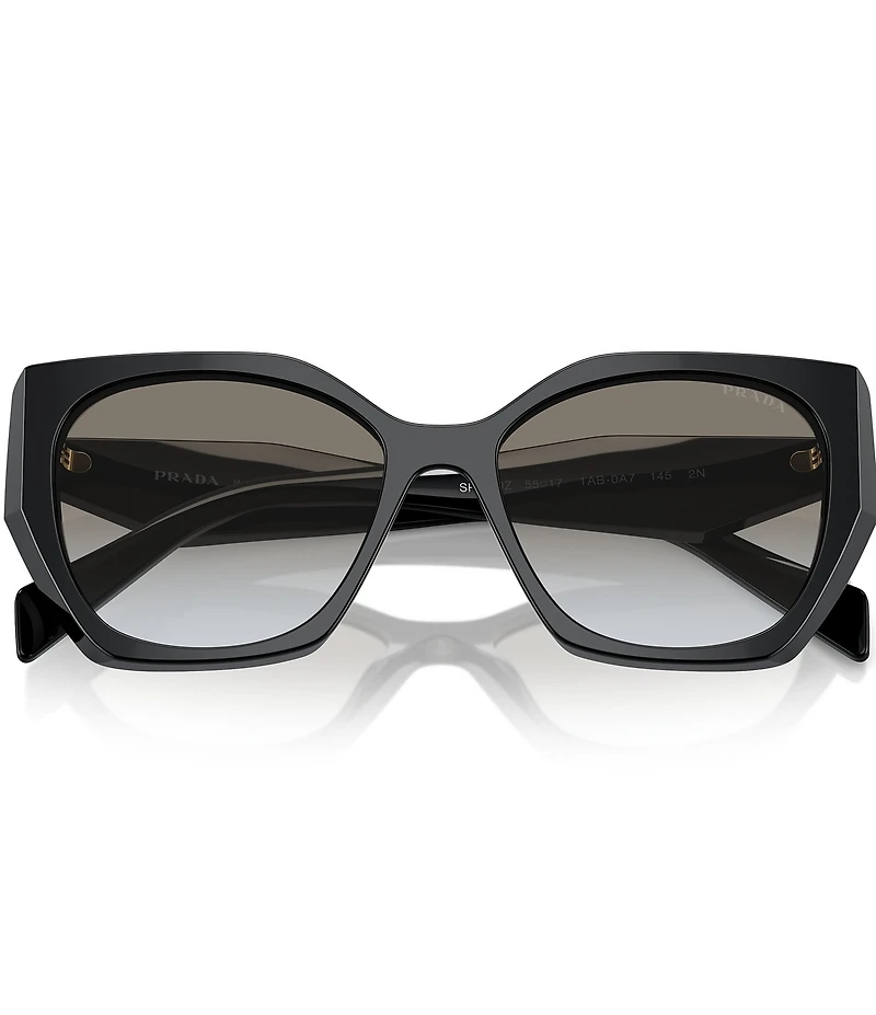 Prada Women's PR19ZS 55mm Gradient Cat Eye Sunglasses