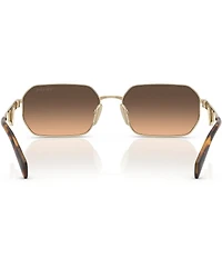 Prada Women's PRA51S 58mm Irregular Rectangle Sunglasses