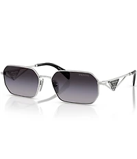 Prada Women's PRA51S 58mm Irregular Rectangle Sunglasses