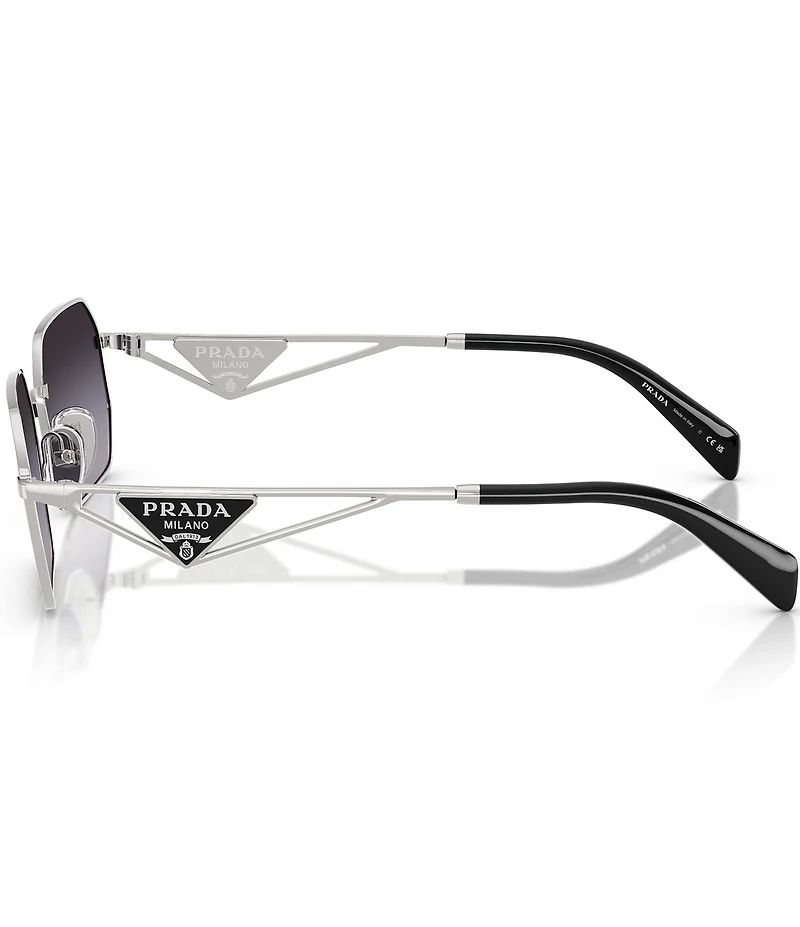 Prada Women's PRA51S 58mm Irregular Rectangle Sunglasses
