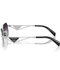 Prada Women's PRA51S 58mm Irregular Rectangle Sunglasses