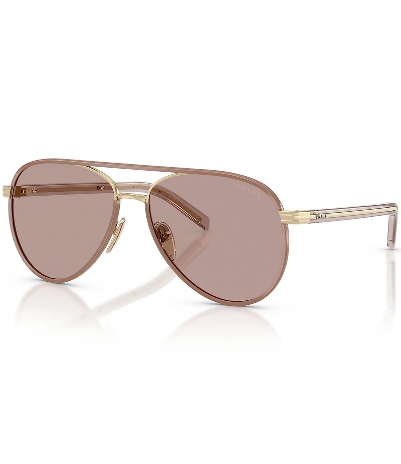 Prada Women's PRB57S 59mm Aviator Sunglasses
