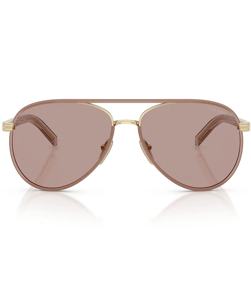 Prada Women's PRB57S 59mm Aviator Sunglasses