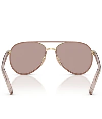 Prada Women's PRB57S 59mm Aviator Sunglasses