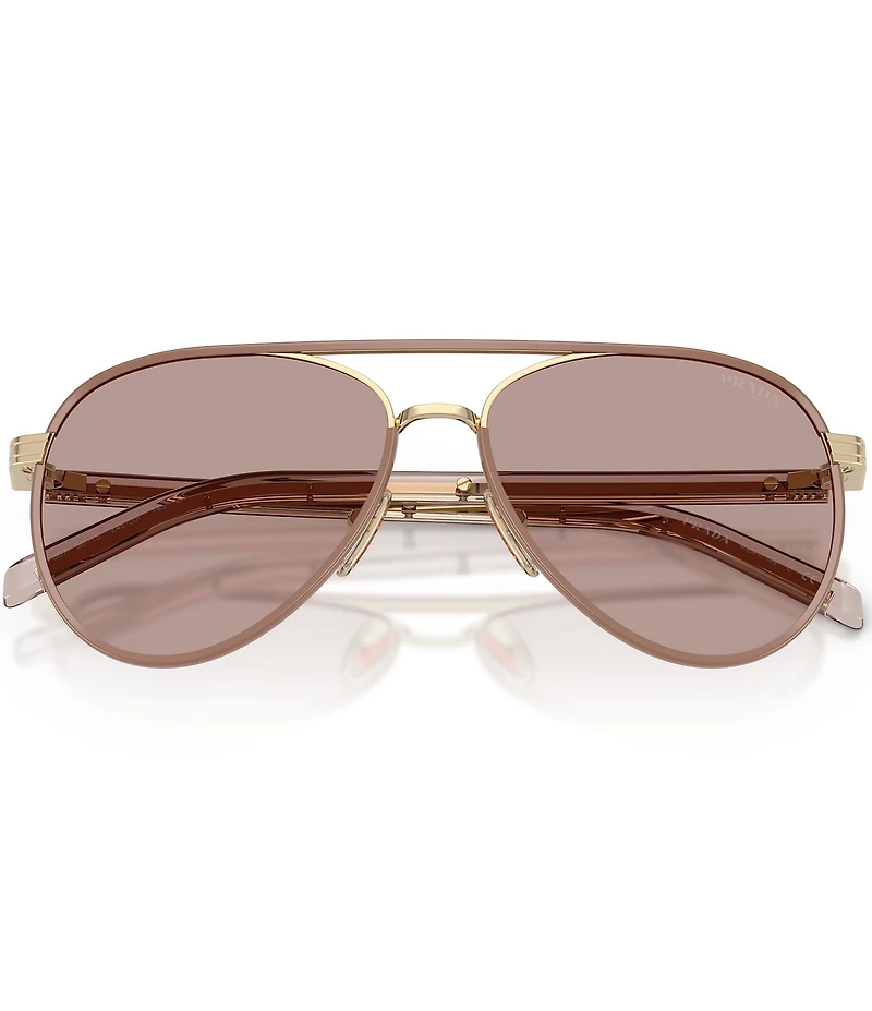 Prada Women's PRB57S 59mm Aviator Sunglasses