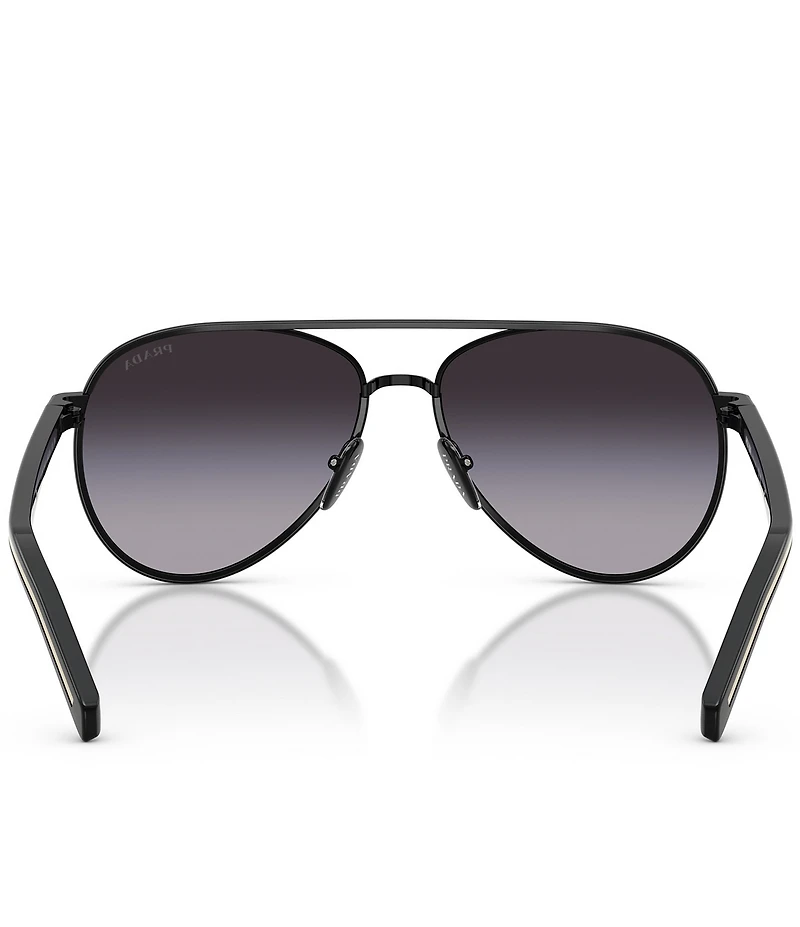 Prada Women's PRB57S 59mm Aviator Sunglasses