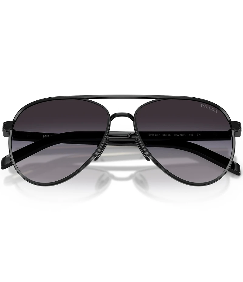 Prada Women's PRB57S 59mm Aviator Sunglasses