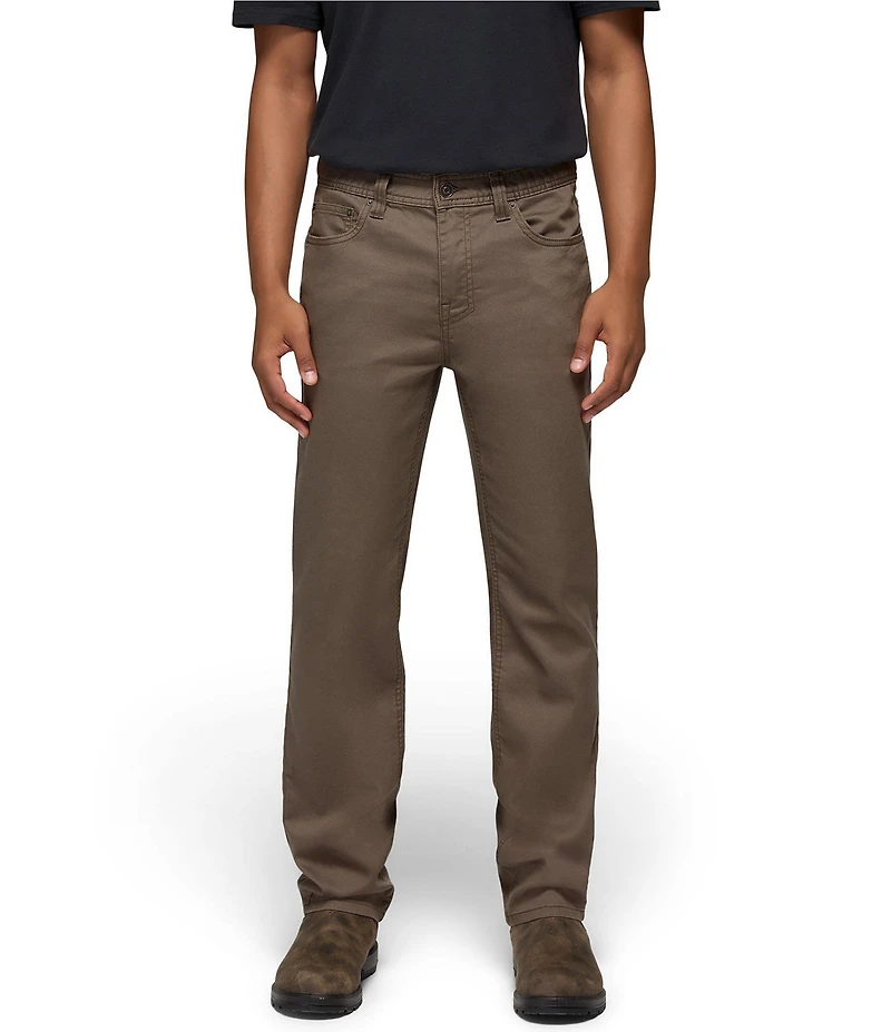 prAna Bridger Organic Cotton Blend Stretch Slim Fit Straight Leg Denim Jeans