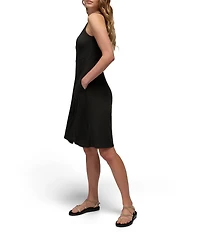 prAna Corrinne Printed Soft Stretch Scoop Neck Sleeveless Dress