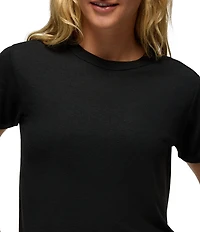 prAna Cozy Up Jersey Knit Crew Neck Short Sleeve Tee