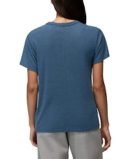prAna Cozy Up Jersey Knit Crew Neck Short Sleeve Tee