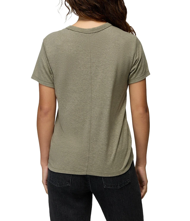 prAna Cozy Up Jersey Knit Crew Neck Short Sleeve Tee