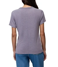 prAna Cozy Up Jersey Knit Crew Neck Short Sleeve Tee