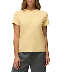 prAna Cozy Up Jersey Knit Crew Neck Short Sleeve Tee