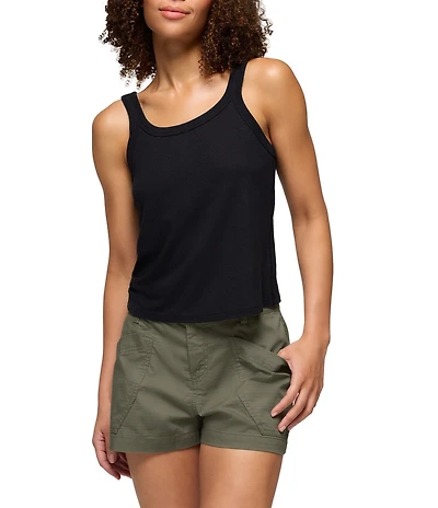 prAna Cozy Up Jersey Knit Scoop Neck Sleeveless Tank