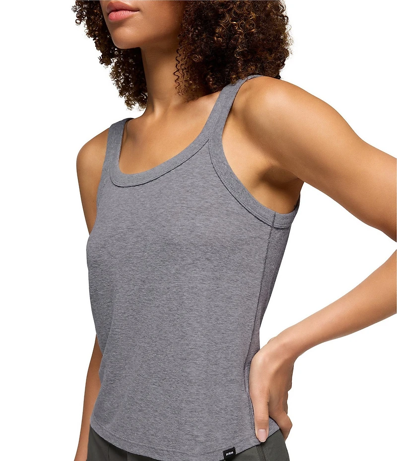 prAna Cozy Up Jersey Knit Scoop Neck Sleeveless Tank