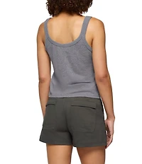 prAna Cozy Up Jersey Knit Scoop Neck Sleeveless Tank