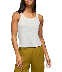 prAna Cozy Up Jersey Knit Scoop Neck Sleeveless Tank