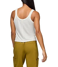 prAna Cozy Up Jersey Knit Scoop Neck Sleeveless Tank