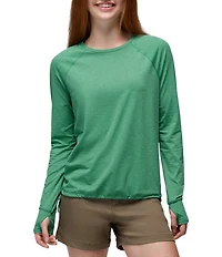 prAna Eileen Cinch Long Sleeve Top Swim Cover-Up