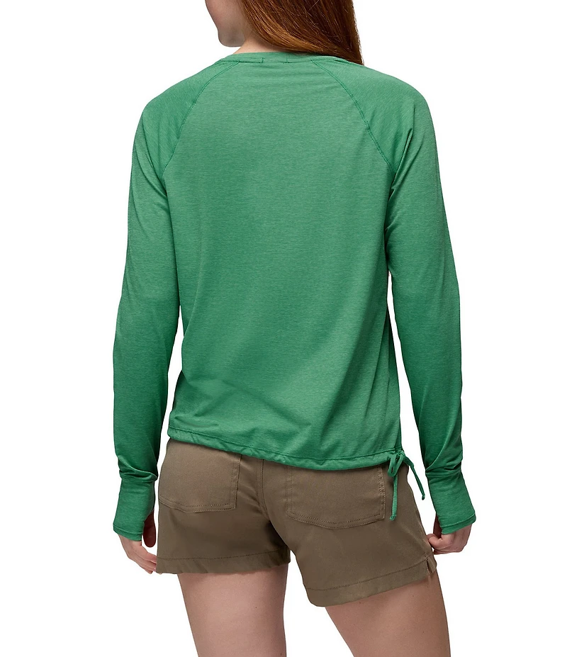 prAna Eileen Cinch Long Sleeve Top Swim Cover-Up