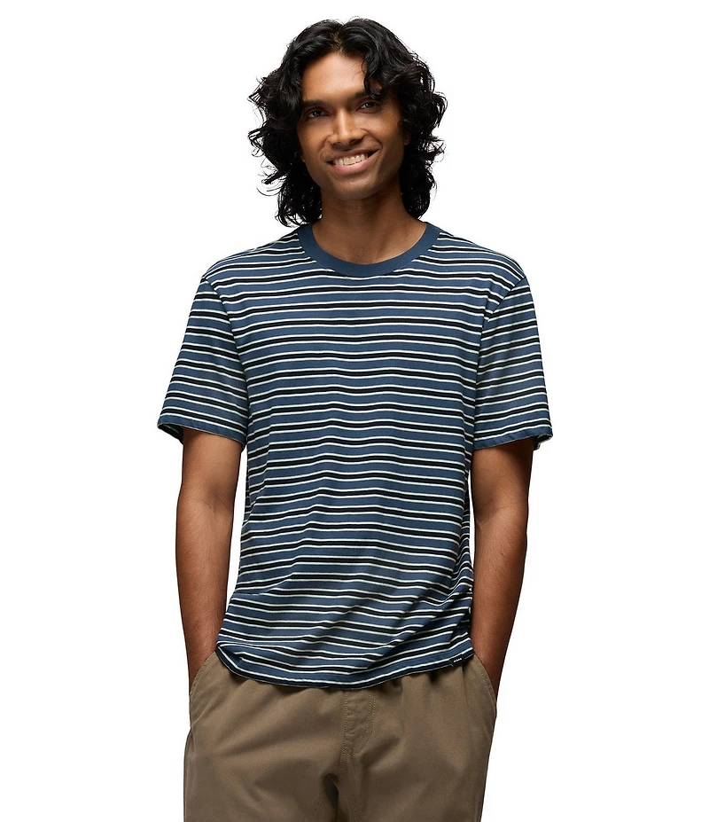 prAna Everyday Organic Cotton Stripe Short Sleeve T-Shirt