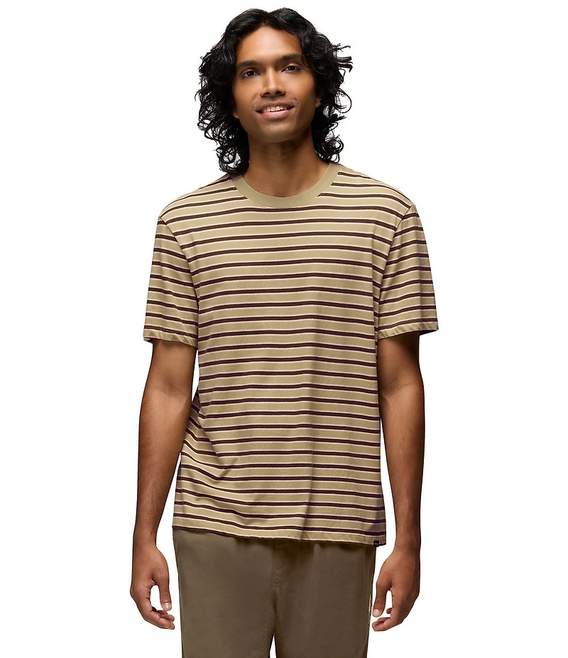 prAna Everyday Organic Cotton Stripe Short Sleeve T-Shirt