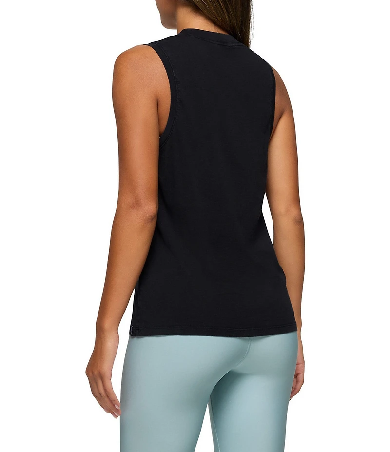 prAna Everyday Pigment Dye Jersey Crew Neck Sleeveless Tank Top