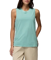 prAna Everyday Pigment Dye Jersey Crew Neck Sleeveless Tank Top