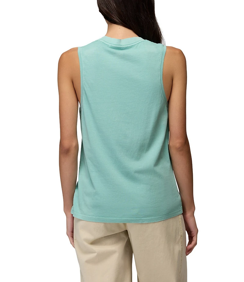 prAna Everyday Pigment Dye Jersey Crew Neck Sleeveless Tank Top