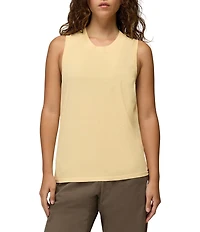 prAna Everyday Pigment Dye Jersey Crew Neck Sleeveless Tank Top