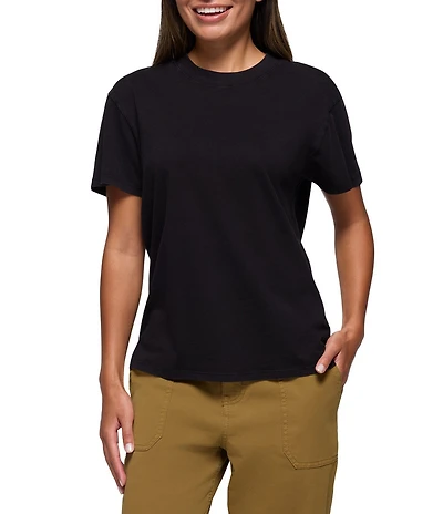prAna Everyday Solid Short Sleeve Relaxed Fit Tee