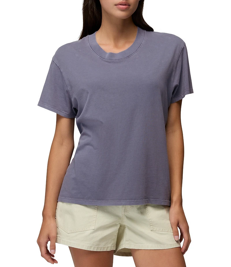 prAna Everyday Solid Short Sleeve Relaxed Fit Tee